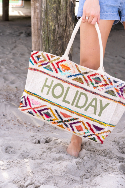 Sac broderie HOLIDAY