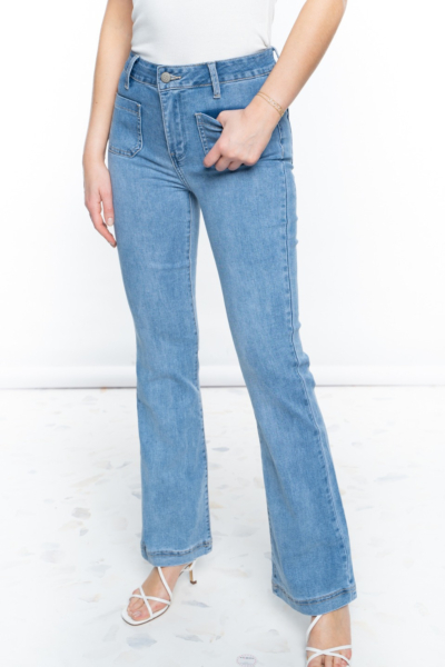 Jeans Mid waist flare